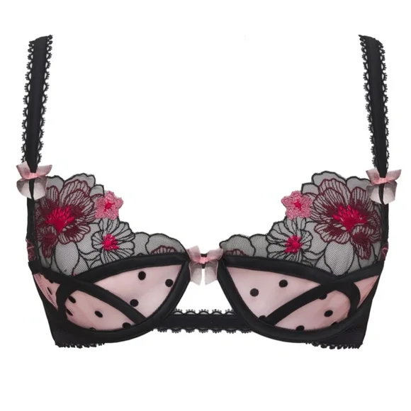 🚫SOLD🚫 NWT For Love and Lemons 🍋 Zinnia Embroidered Underwire Bra - Picture 5 of 5